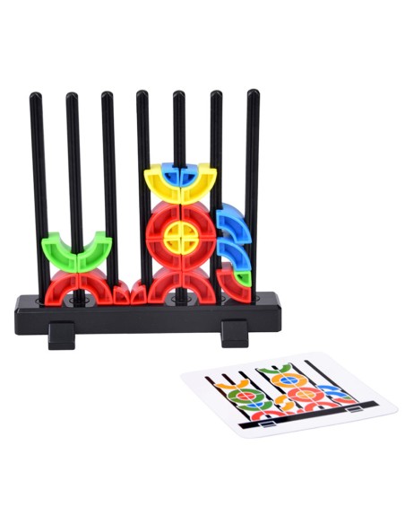 Edukacinis 3D kūrybos rinkinys – 72 kaladėlės begalinėms kompozicijoms