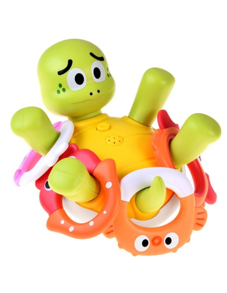 Įkraunamas vandens fontanas-vėžlys: Spalvingas maudynių nuotykis mažyliams