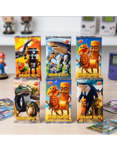 Kolekcinės Kortos „Brain Rot“ – Smagios Netikėtumo Pakuotės!