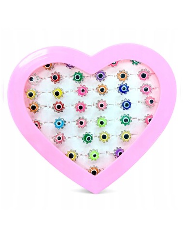 Magiška papuošalų skrynelė: 36 unikalūs žiedai mažajai princesei