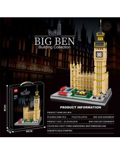 Konstruktorius „Big Ben“ (4500+ detalių) – Architektūros šedevras tavo namuose 2