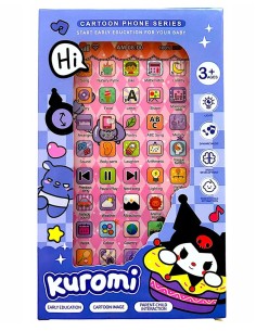„Kuromi“ edukacinis išmanusis telefonas – interaktyvus mokymasis su stilingu personažu! 2