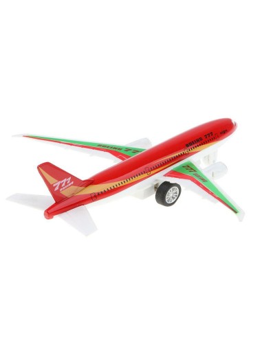 Kolekcinis „Alloy Airliner“ keleivinis lėktuvas su „Pull-Back“ funkcija