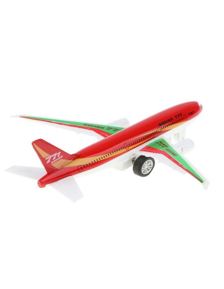 Kolekcinis „Alloy Airliner“ keleivinis lėktuvas su „Pull-Back“ funkcija