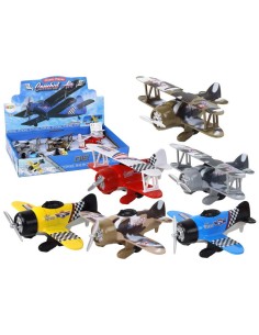 Metalinis karinis lėktuvas „Combat Air“ – 12 x 15,5 cm modelis su inerciniu mechanizmu 2