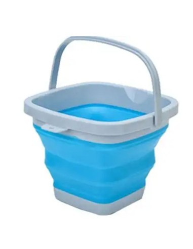 Erdvę taupantis vaikiškas kibirėlis iš silikono ir plastiko (16 cm)