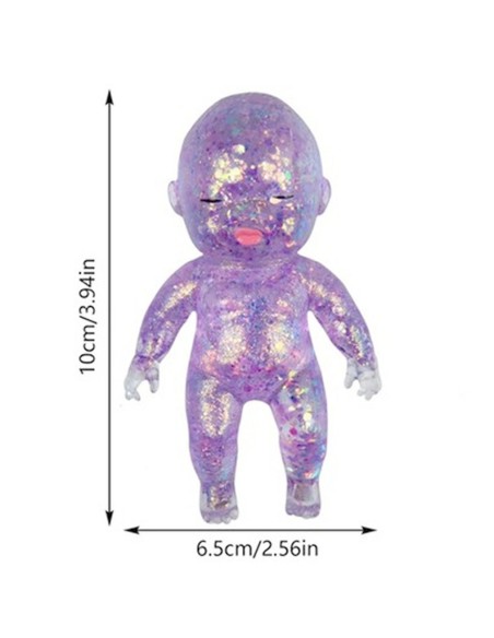 Elastingas vaikiškas „Squishy“ žaislas-kūdikis kelionėms,