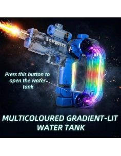 Elektrinis Automatinis Vandens Pistoletas su RGB Šviesomis (750 ml) 2