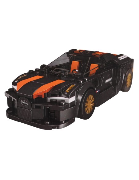 Kaladėlių rinkinys Sportinė mašinėlė juoda 386 elementų Mould King