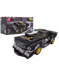 Kaladėlių rinkinys Sportinis automobilis juodas 414 elementai Mould King