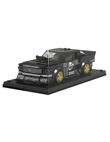 Kaladėlių rinkinys Sportinis automobilis juodas 414 elementai Mould King