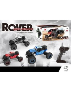 Nuotoliniu valdomas tereninis automobilis 4x4 su akumuliatoriumi 1:16 MalPlay