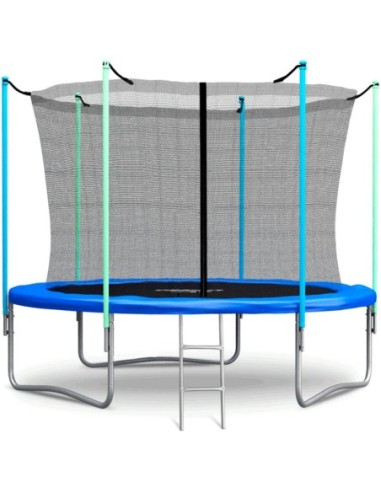 Trampolina 10FT 305 cm su apsaugine tinkle ir kopėčiomis MalPlay