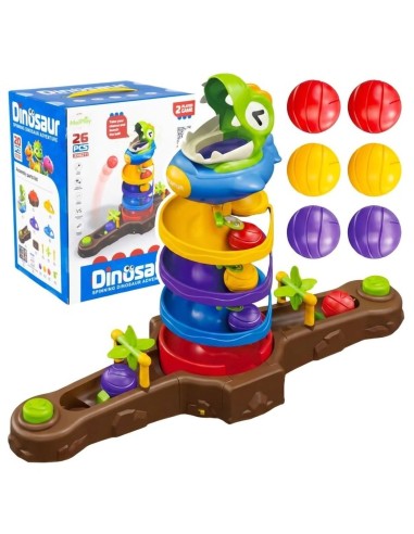 Dino Spin Twister dinozauro sukimosi žaidimas 2 žaidėjams MalPlay