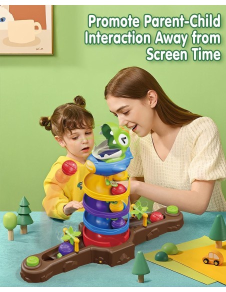 Dino Spin Twister dinozauro sukimosi žaidimas 2 žaidėjams MalPlay