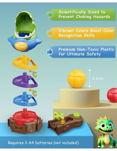Dino Spin Twister dinozauro sukimosi žaidimas 2 žaidėjams MalPlay