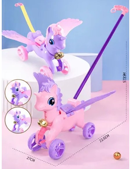 „Huakai Toys“ vaikiškas stumiamas vienaragis nuo 18 mėn.