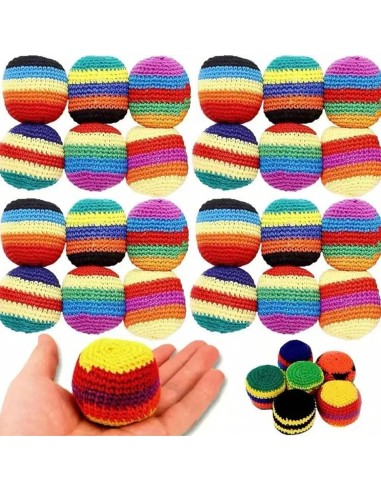 Nertas žongliravimo kamuoliukas su smėlio užpildu (5 cm)