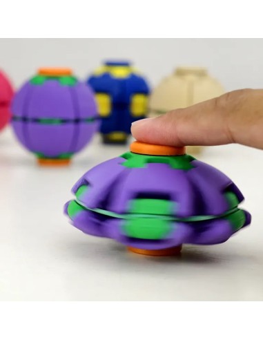 Sensorinis antistresinis žaislas „Fidget Spinner Ball“ pirštų miklumui