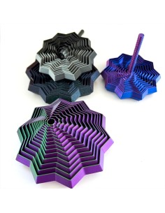 3D spausdintas antistresinis žaislas „Daugiakampė spiralė-žvaigždė“ (12 cm) 2