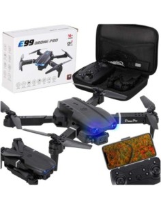 RC dronas E99 Pro dviguba kamera 720P headless