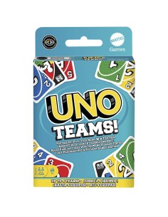 Kortų žaidimas vakarėliams ir šeimai „UNO Teams!“