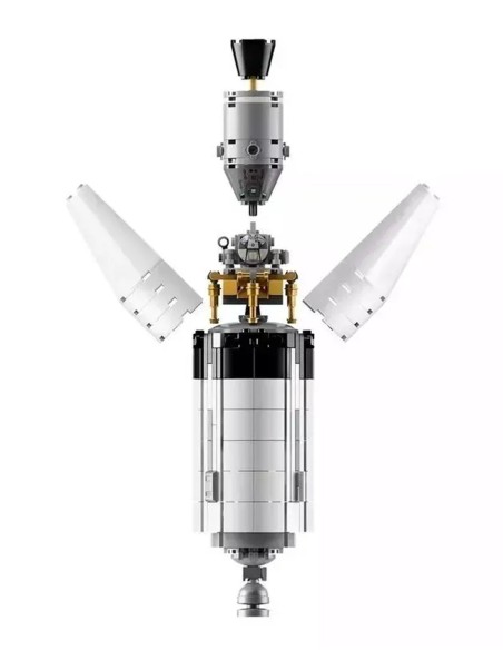 Konstruktorius „KING Apollo Saturn V“ raketa (18018, 586 detalių)