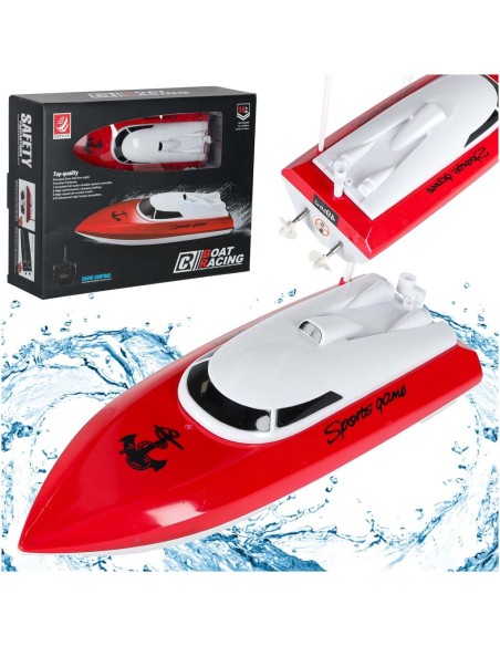 RC valtis 4CH mini CP802 raudona nuotoliniu valdymu