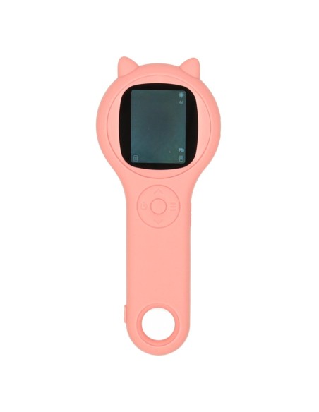 Skaitmeninis mikroskopas lupa 500x 2Mpx rožinis USB