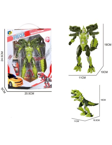 Interaktyvus transformergis robotas dinozauras