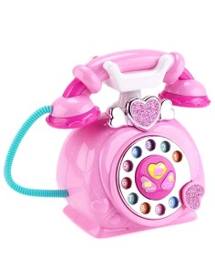 Edukacinis žaislinis telefonas vaikams su šviesos efektais 2
