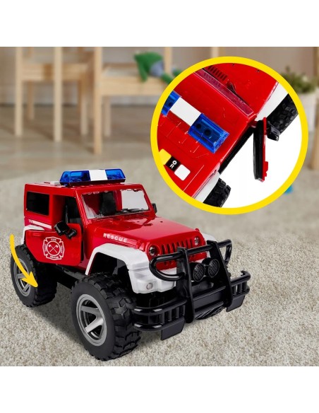 Gelbėjimo visureigis 1:16 su šviesa ir garsu | Žaislas