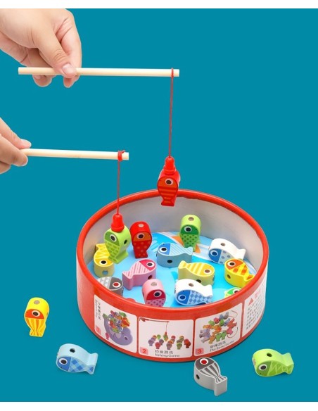 Medinis stalo žaidimas 3 in 1