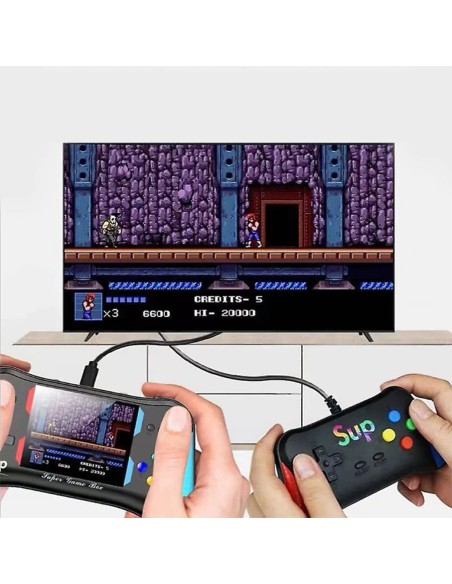 SUP Game Console Handheld X7M: 500 žaidimų jūsų delne!