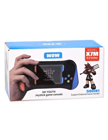 SUP Game Console Handheld X7M: 500 žaidimų jūsų delne!