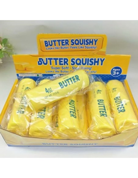 Squishy Butter sviestas antistresinis minkomas žaislas