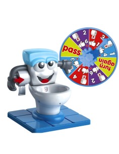 Interaktyvus šeimos žaidimas „Toilet Trouble / Pipi Party“ vaikams