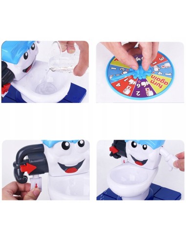 Interaktyvus šeimos žaidimas „Toilet Trouble / Pipi Party“ vaikams