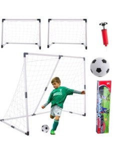 Vaikų futbolo vartai 2in1 185x120x70 cm