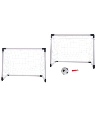 Vaikų futbolo vartai 2in1 185x120x70 cm