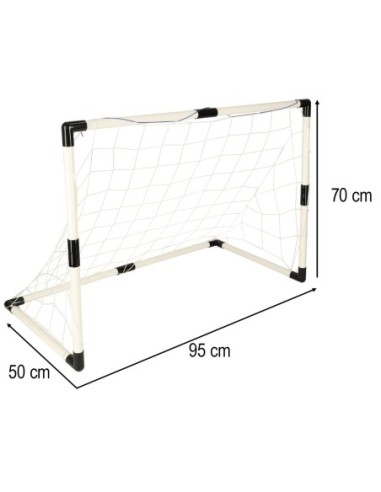 Vaikiški futbolo vartai 2vnt 95x50x70cm