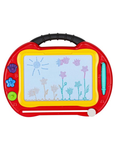 Magnetinė piešimo lenta 2in1 su antspaudais