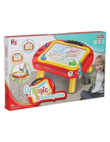 Magnetinė piešimo lenta 2in1 su antspaudais