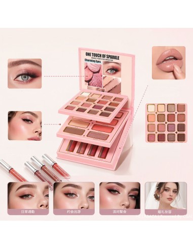 Vaikiškos kosmetikos rinkinys-paletė „Beauty Glow: One Touch of Sparkle“