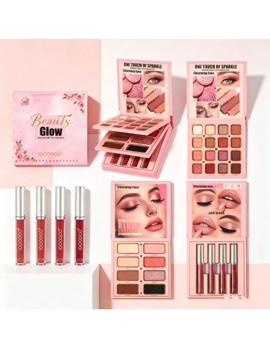 Vaikiškos kosmetikos rinkinys-paletė „Beauty Glow: One Touch of Sparkle“