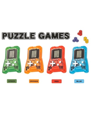 Klasikinis delninis žaidimas „Tetris“ vaikams ir suaugusiems