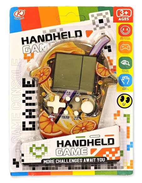 Nešiojama retro konsolė vaikams „Mini Puzzle Games“