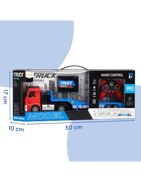 RC sunkvežimis su priekaba, dūmais ir USB 1:20