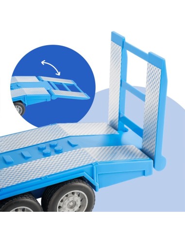 RC sunkvežimis su priekaba, dūmais ir USB 1:20