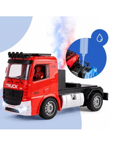RC sunkvežimis su priekaba, dūmais ir USB 1:20